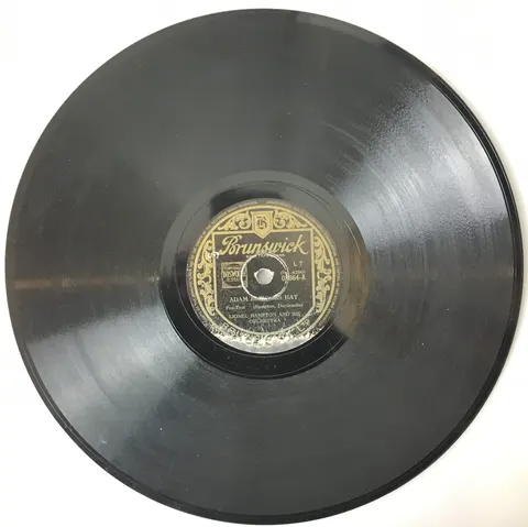 Lionel Hampton Adam Blew His Hat / Reminiscinc Mood 3864 Brunswick