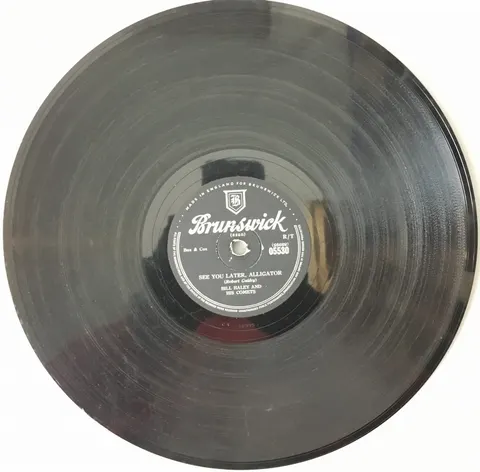 Bill Haley See You Later, Alligator / The Paper Boy 5530 Brunswick