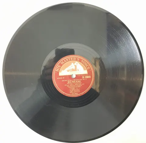 Jelly Roll Morton Wild Man Blues / Smoke House Blues B10645 HMV