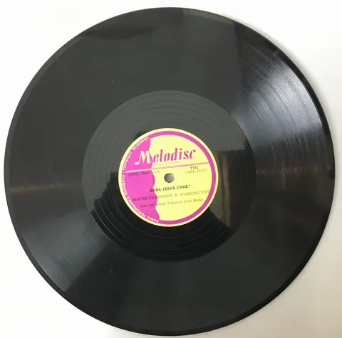 Bunk Johnson The Lord Will Make a Way Somehow / Does Jesus Care? 1102 Melodisc
