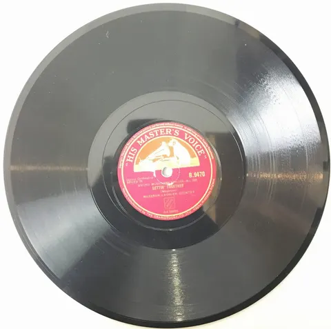 Milton Mezz Mezzrow Orch. Revolutionary Blues / Gettin together B9470 HMV