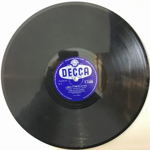 The Stargazers Big Man / Lonely For a Letter F11034 Decca