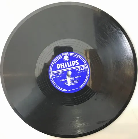 Guy Mitchell Crazy With Love / Singing The Blues PB650 Philips