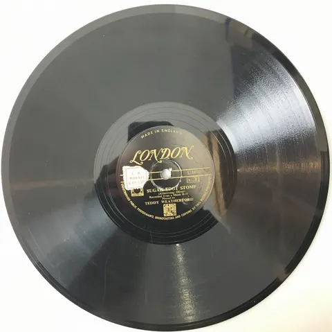 Teddy Weatherford Sugar Foot Stomp / Cow, Boogie L1032 London