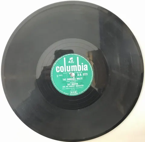 Ray Martin The Carousel Waltz / Port Au Prince DB3771 Columbia