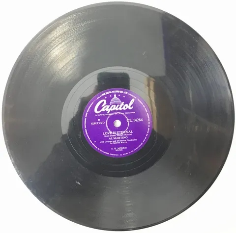 Al. Martino The Snowy, Mountains Love Is Eternal CL14284 Capitol