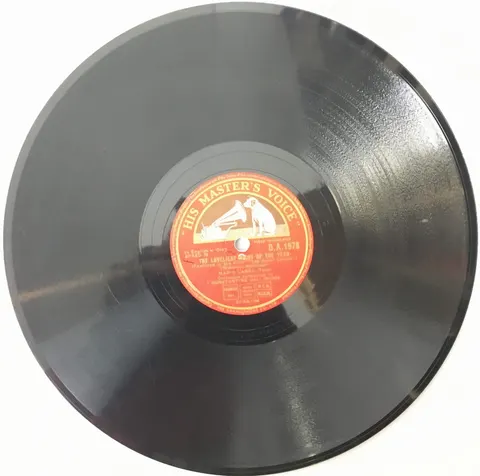 Mario Lanza La Donna E Mobile/ The Loveliest Night Of The Year DA1978 HMV
