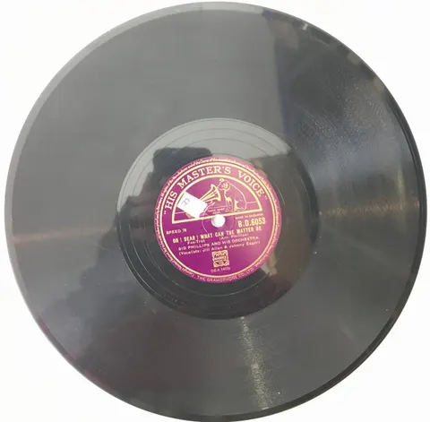 Sid Phillips Oh! Dear! What can The Matter Be / Hors D'oeuvres BD6053 HMV