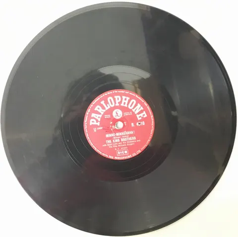 The King Brothers A White Sport Coat / Minne-Minnehaha R4310 Parlophone