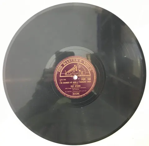 Kay Starr I've Changed My Mind a Thousand Times / Rock and Roll Waltz POP168 HMV