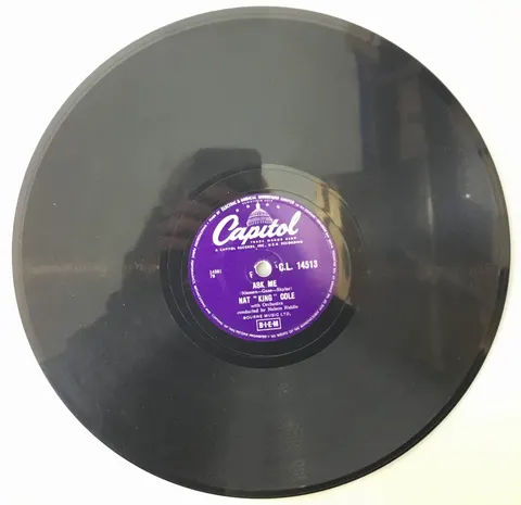 Nat King Cole Dreams Can Tell A Lie Ask Me CL14513 Capitol
