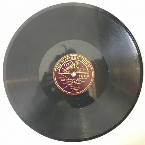 Sid Phillips Basin Street Blues / Squeakin' Shoes BD6165 HMV