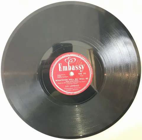 Eve Lombard The Birds and The Bees / Whatever Will be, Will be WB193 Embassy
