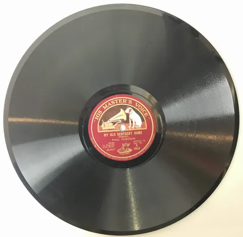 Paul Robeson My old Kentucky home / Ol' man river B3653 HMV