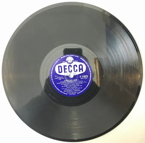 Winifred Atwell Let's Go part 1, 2 F11073 Decca