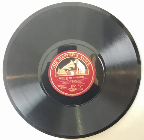 Mandoline Concert Society Entry Of The Gladiators / Amazons' Ride B3344 HMV