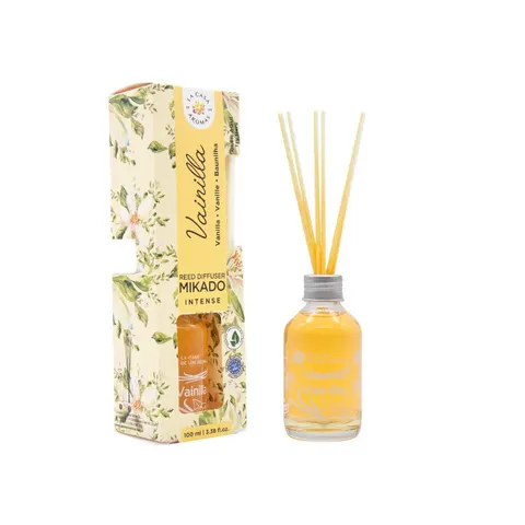 LA CASA DE LOS AROMAS INTENSO Patyczki zapachowe WANILIA, 100 ml