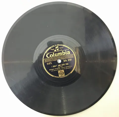 Norman Wisdom I Don't Arf Love You / Narcissus DB3161 Columbia