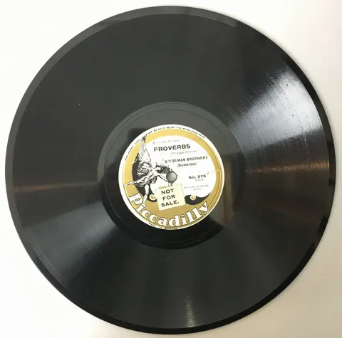 O'gorman Brothers You Can't Beat The Old-fashioned Razor / Proverbs No575 Piccadilly