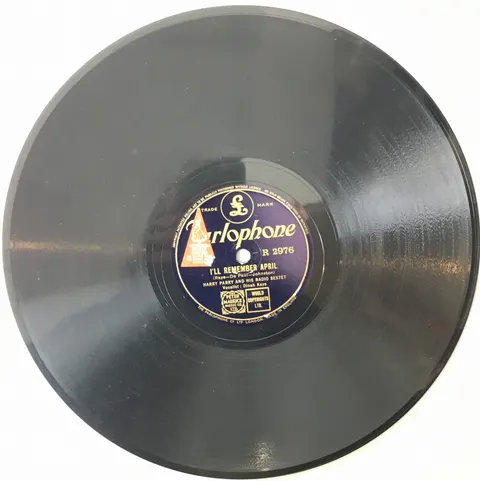 Harry Parry I'll Remember April / One O'clock Jump R2976 Parlophone