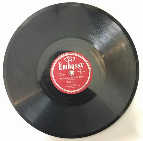 Bob Dale The Man From Laramie / The Yellow Rose of Texas WB150 Embassy