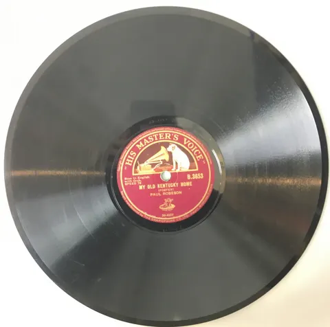 Paul Robeson My old Kentucky home / Ol' man river B3653 HMV