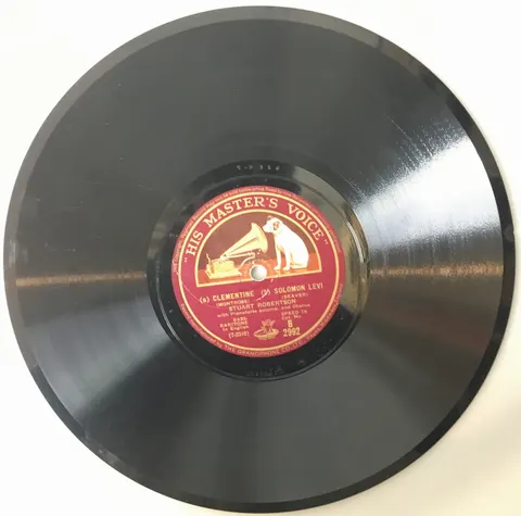 Stuart Robertson There's a Tavern in The Town / Clementine B2992 HMV