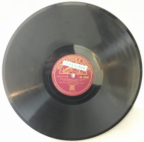 New Mayfair Orchestra Tonight My Heart Will Sing Quick-Step / Boa Noite BD5690 HMV