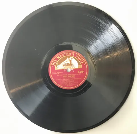 Charlie Barnet Ebony Rhapsody / Flying Home B9461 HMV