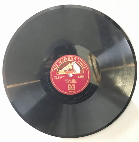 Paul Robeson Water boy / Steal away B8103 HMV