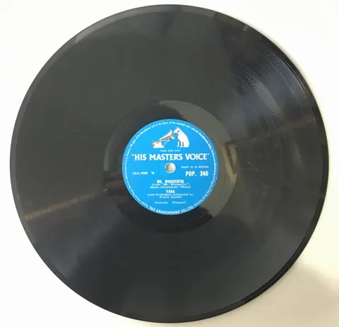 Yana Too Close For Comfort / Mr. Wonderful POP340 HMV