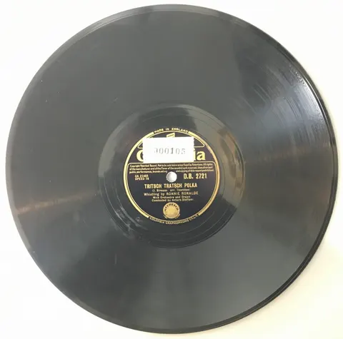 Ronnie Ronalde Let Me Sing in Echo Valley / Tritsch Tratsch Polka DB2721 Columbia