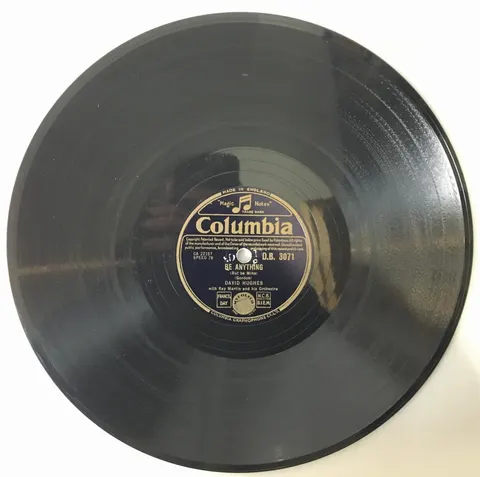David Hughes At Last, At Last / Be Anything DB3071 Columbia
