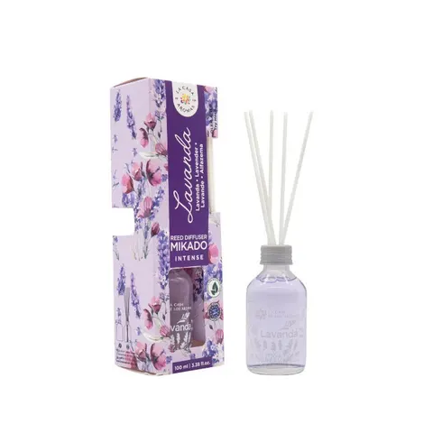 LA CASA DE LOS AROMAS INTENSO Patyczki zapachowe LAWENDA, 100 ml