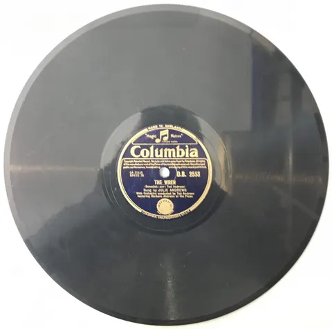 Julie Andrews The Wren / Ah! Vous Dirai - Je Mama DB2553 Columbia