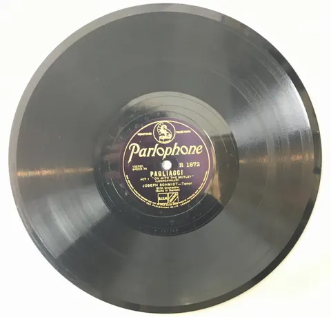Joseph Schmidt Goodbye / Pagliacci R1872 Parlophone