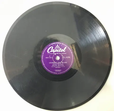 Frank Sinatra Learnin' The Blues If I Had Three Wishes CL14296 Capitol