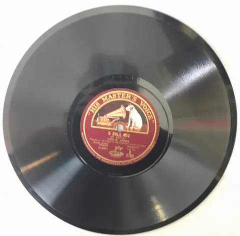 Leslie James Simple Aveu / O Sole Mio B2792 HMV