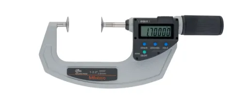 Mikrometr cyfrowy QuickMike IP65 1-2,2", cale/ mm, talerzykowy 20 mm Mitutoyo 369-422-20