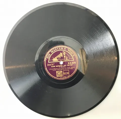 Fats Waller My Very Good Friend The Milkman / Black Raspberry Jam BD5376 HMV