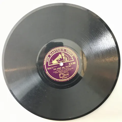 Fats Waller Truckin' / 12th Street Rag BD262 HMV