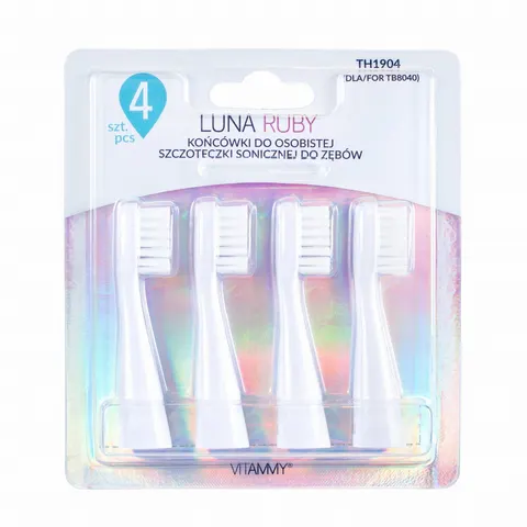 Vitammy końcówki do szczoteczki LUNA / RUBY 4szt.
