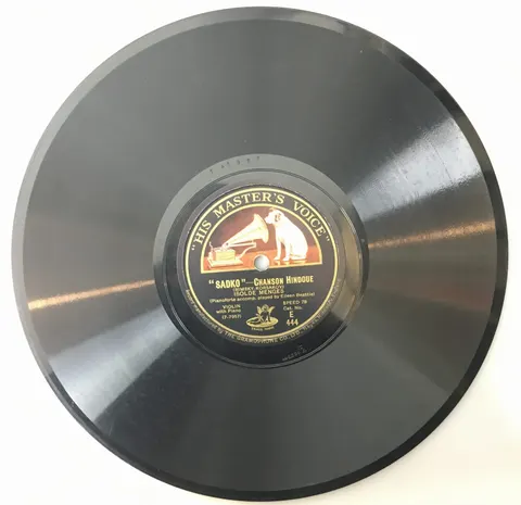 Isolde Menges Hymn to The Sun / Chanson Hindoue E444 HMV