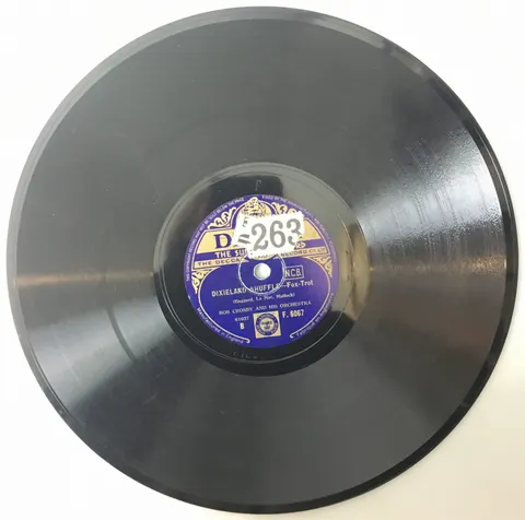 Bob Crosby and his orchestra Dixieland Shuffle / Muskrat Ramble F6067 Decca
