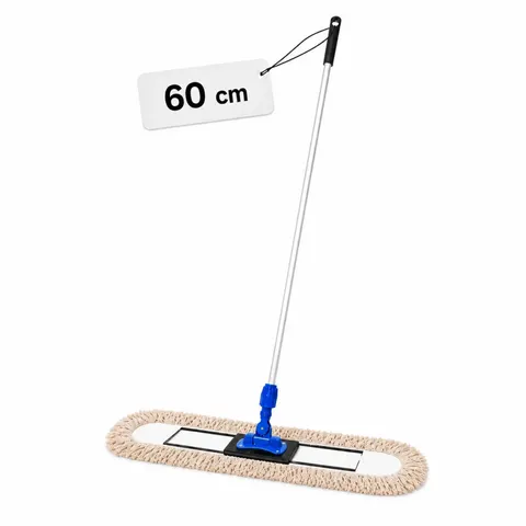 Profesjonalny mop przemysłowy do mycia bawełniany DUST Solid 60 cm KLUGER
