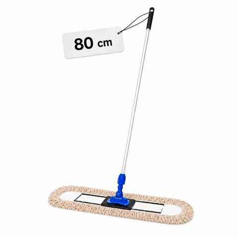 Profesjonalny mop przemysłowy do mycia bawełniany DUST Solid 80 cm KLUGER