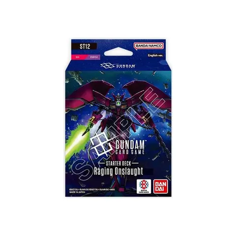 Gundam Card Game Starter Deck Raging Onslaught ST12