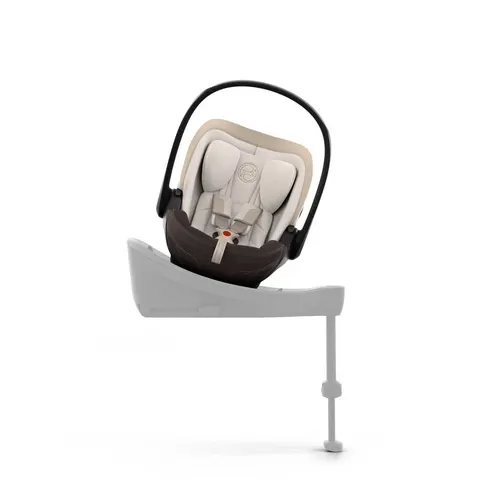 Cybex Cloud S + baza ISOFIX Base S - fotelik dla noworodka | Amber Brown Style