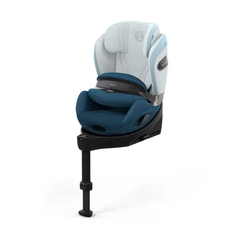 Cybex Anoris Si AIRBAG - fotelik poduszką powietrzną 76-125 cm | Opal Blue Style
