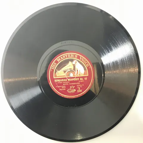 Mark Hambourg Hungarian Rhapsody No. 10 B3268 HMV